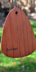 Image of item: Replacement wind sail - Festival chime (Custom engraving optional)