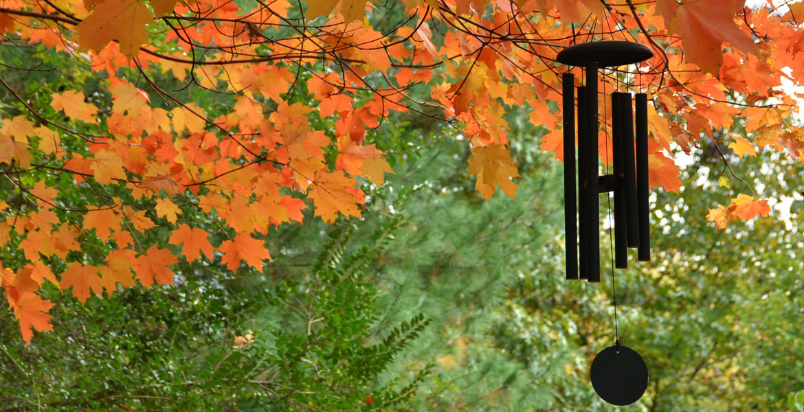 Winter, spring, summer or fall,<br>chimes make a great gift all year long! <br>Shop early for the best selection for all your holiday gifts.